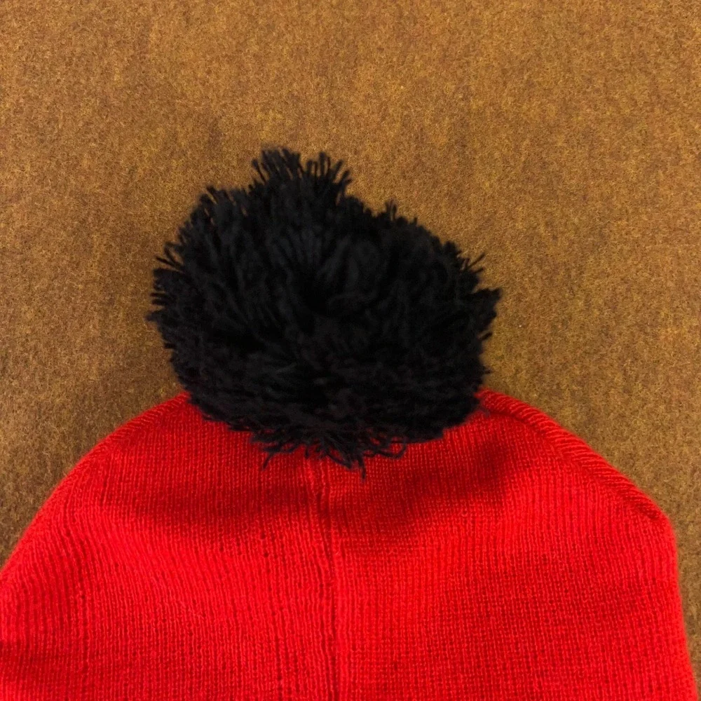 Nintendo Super Mario Boys One Size Red 3 Piece Beanie & Glove Set NWT